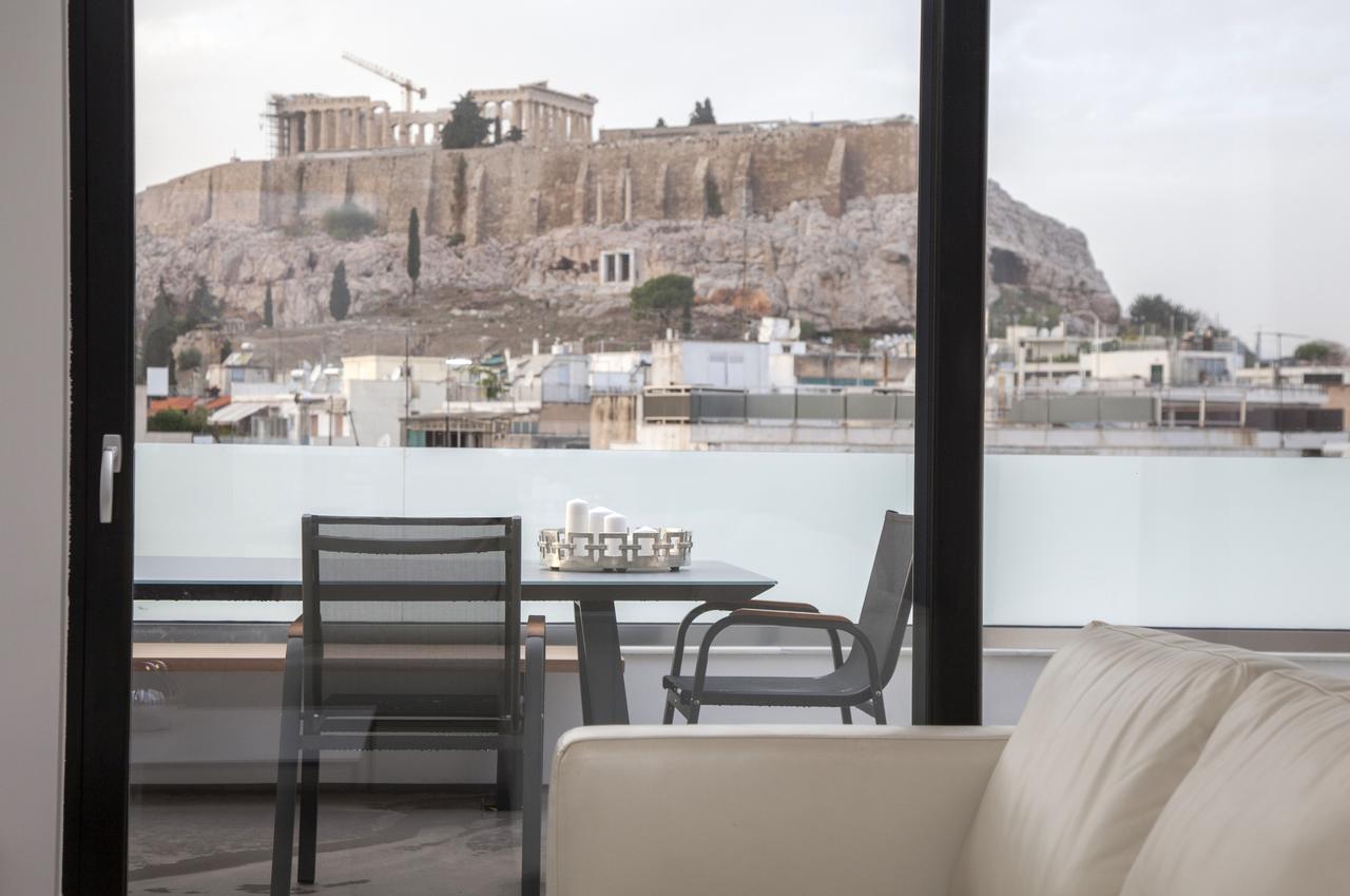 Luxury Penthouse Touching The Acropolis By Ghh Apartment เอเธนส์ ภายนอก รูปภาพ