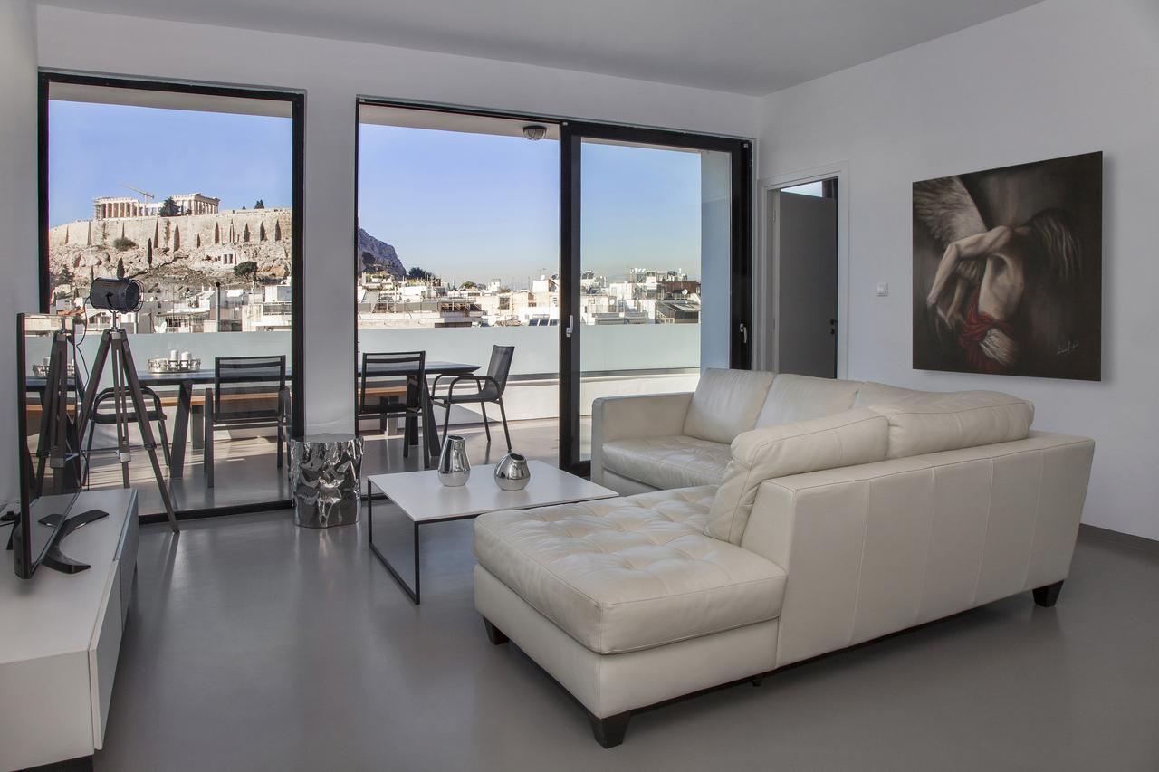 Luxury Penthouse Touching The Acropolis By Ghh Apartment เอเธนส์ ภายนอก รูปภาพ