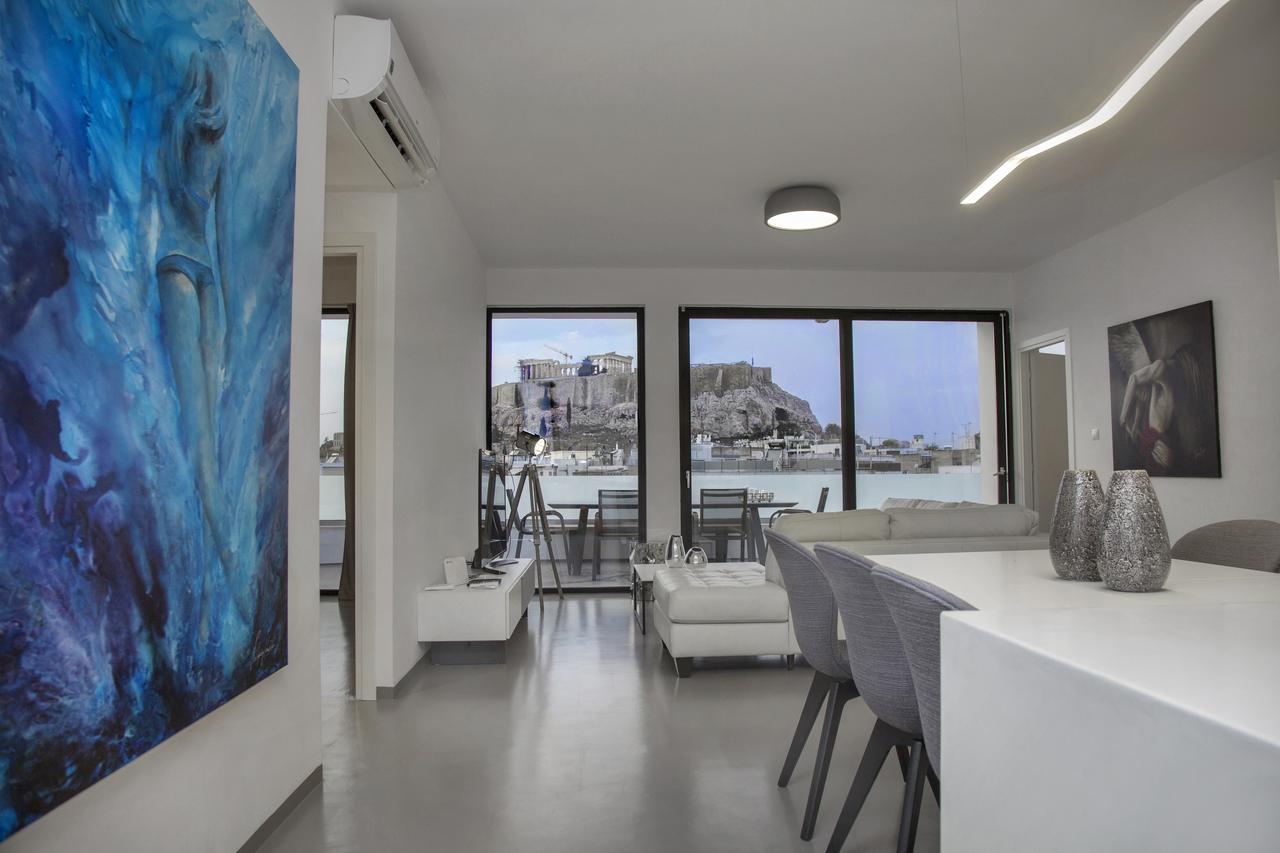 Luxury Penthouse Touching The Acropolis By Ghh Apartment เอเธนส์ ภายนอก รูปภาพ