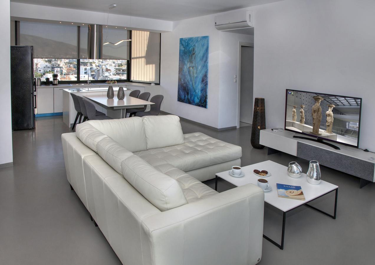 Luxury Penthouse Touching The Acropolis By Ghh Apartment เอเธนส์ ภายนอก รูปภาพ