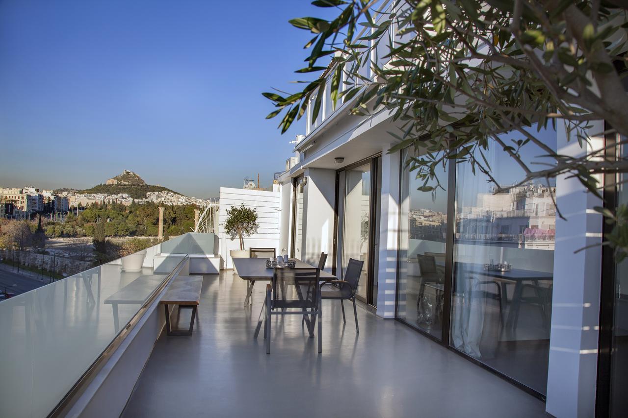 Luxury Penthouse Touching The Acropolis By Ghh Apartment เอเธนส์ ภายนอก รูปภาพ